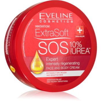 Eveline Cosmetics Extra Soft SOS crema Intensiv Regeneratoare corp si fata - imagine 2